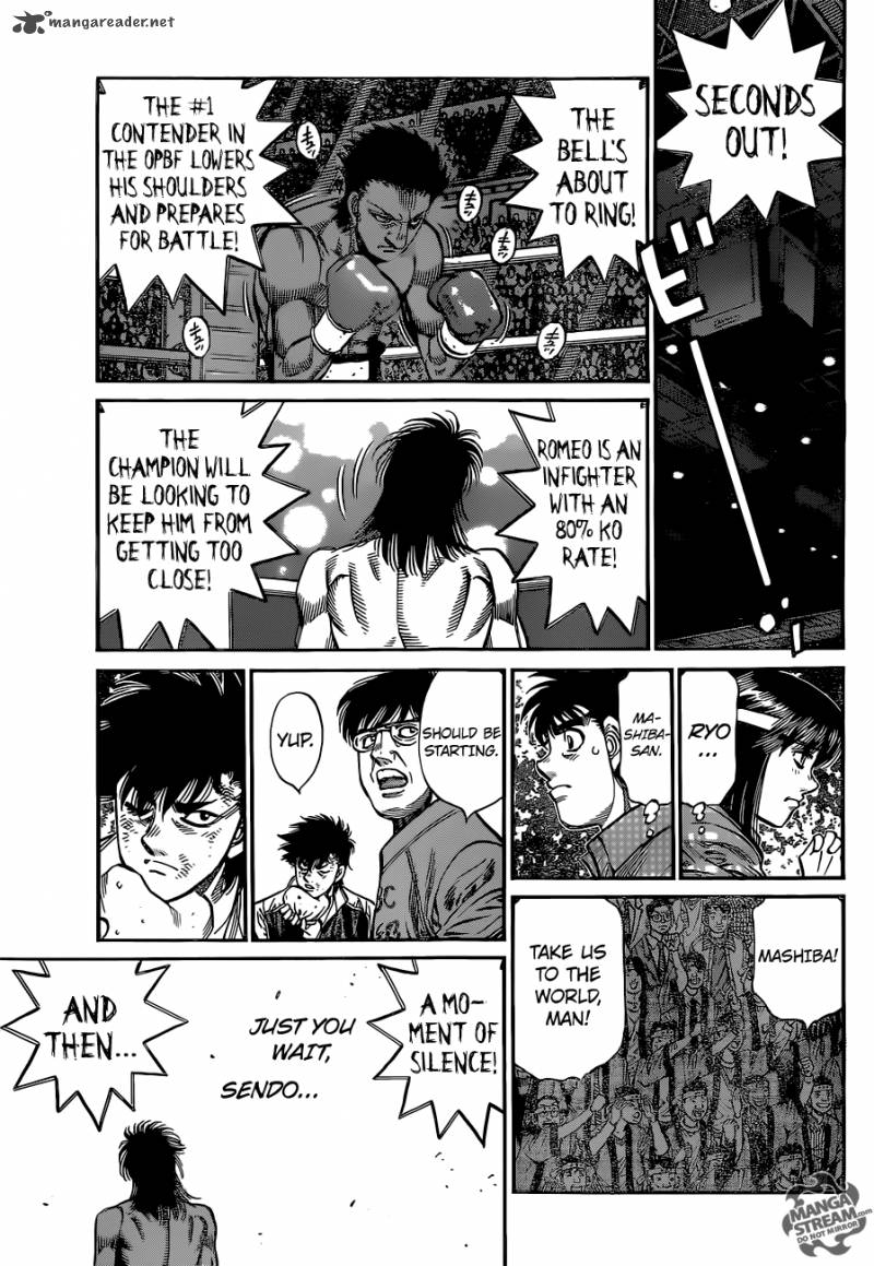 HAJIME NO IPPO Chapter 1082 - Page 13