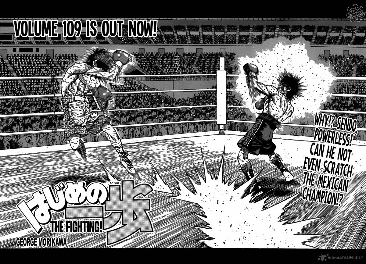 HAJIME NO IPPO Chapter 1089 - Page 2