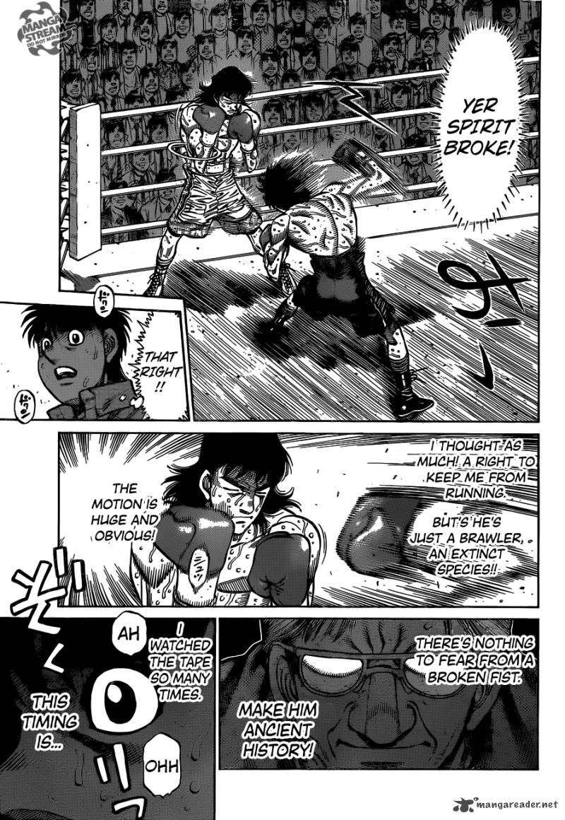 HAJIME NO IPPO Chapter 1091 - Page 5