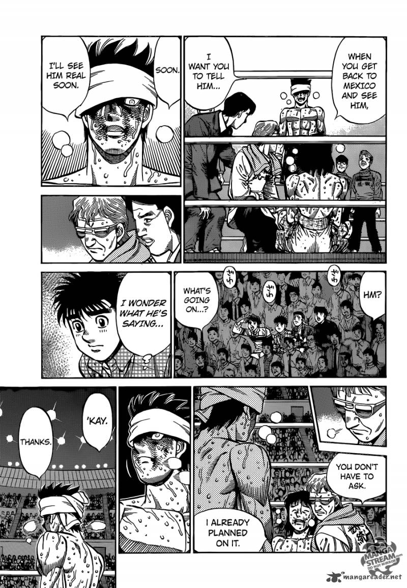 HAJIME NO IPPO Chapter 1092 - Page 11