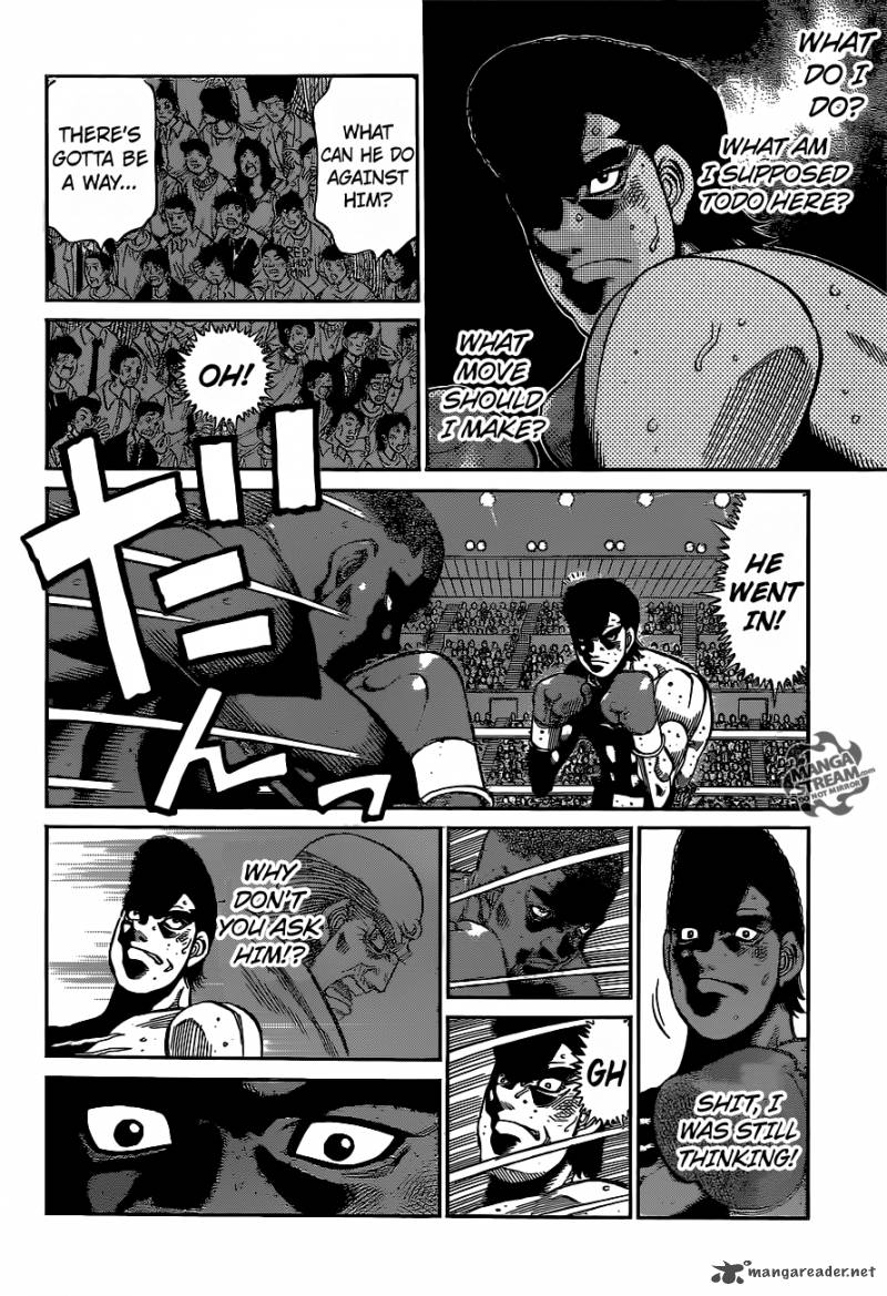 HAJIME NO IPPO Chapter 1100 - Page 15