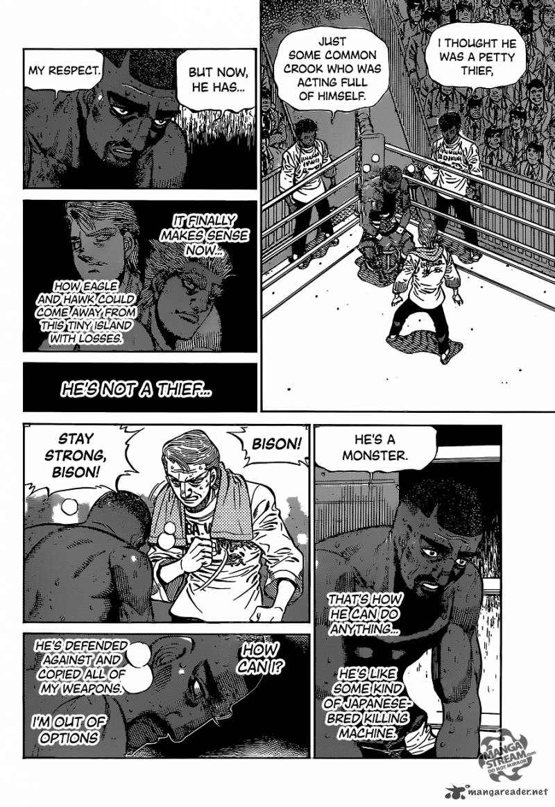 HAJIME NO IPPO Chapter 1110 - Page 14