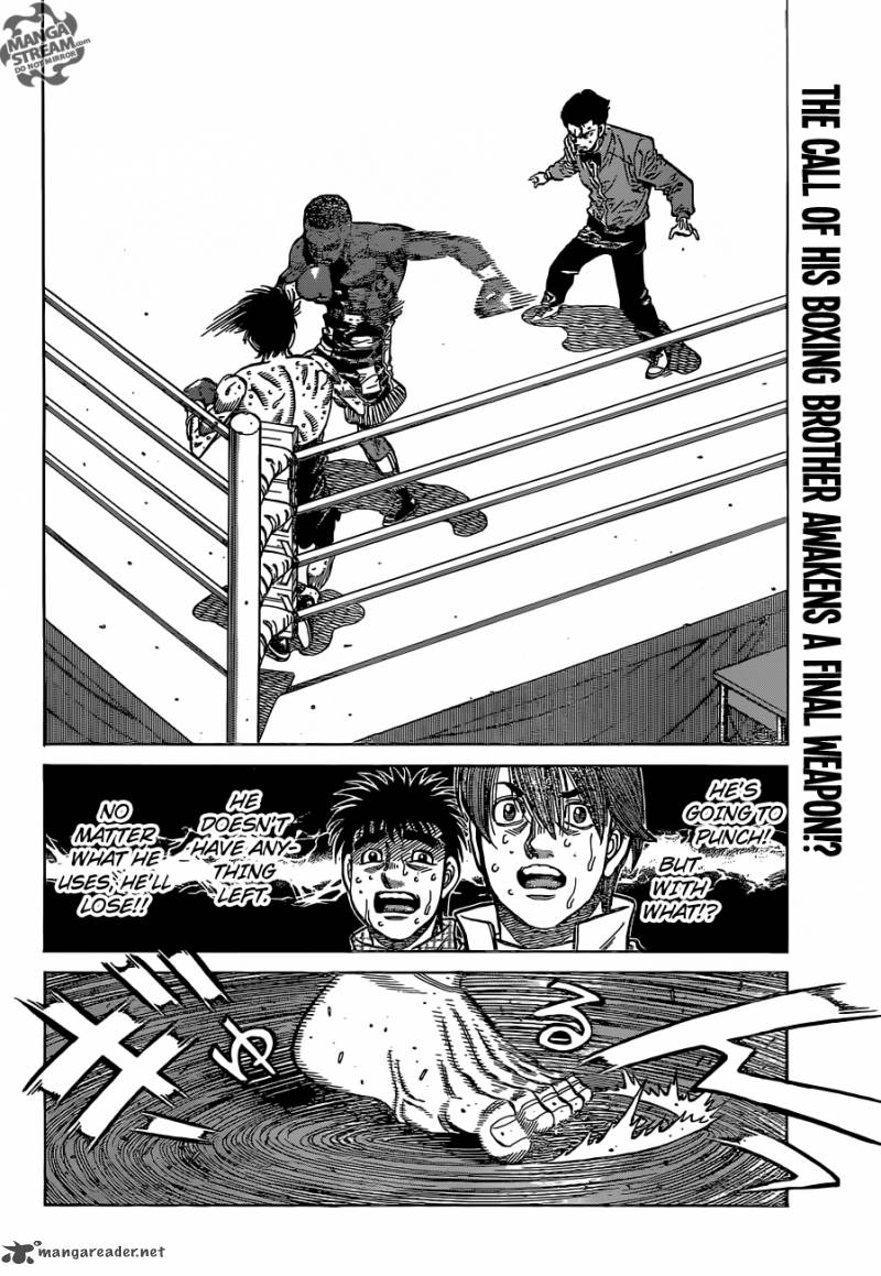 HAJIME NO IPPO Chapter 1118 - Page 12