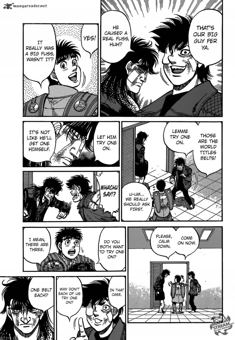 HAJIME NO IPPO Chapter 1121 - Page 14