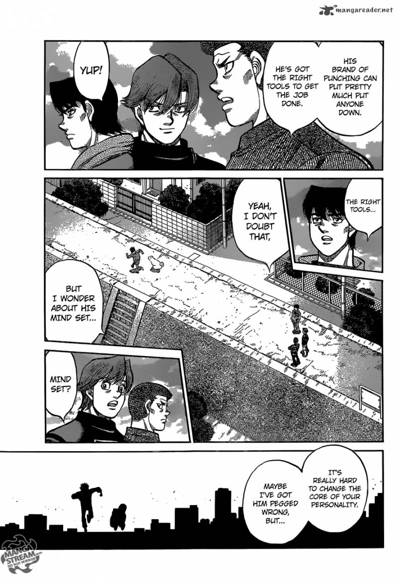 HAJIME NO IPPO Chapter 1124 - Page 11