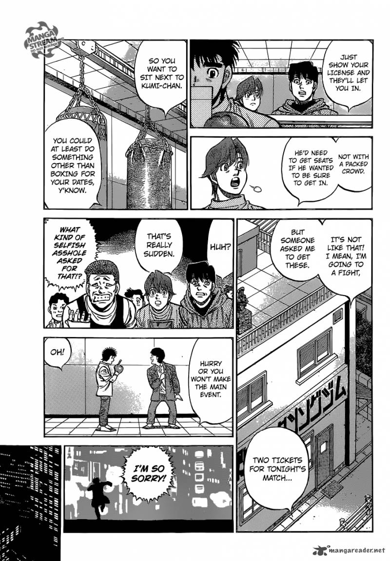 HAJIME NO IPPO Chapter 1126 - Page 11