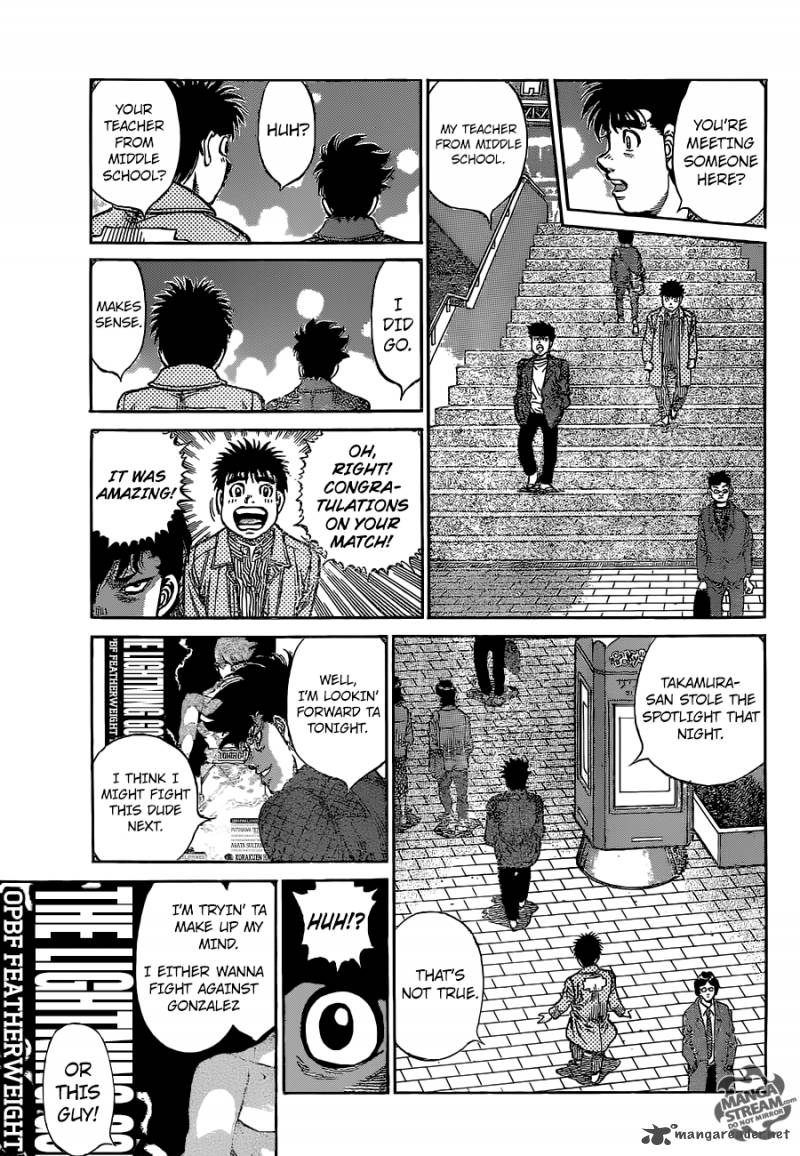 HAJIME NO IPPO Chapter 1126 - Page 13