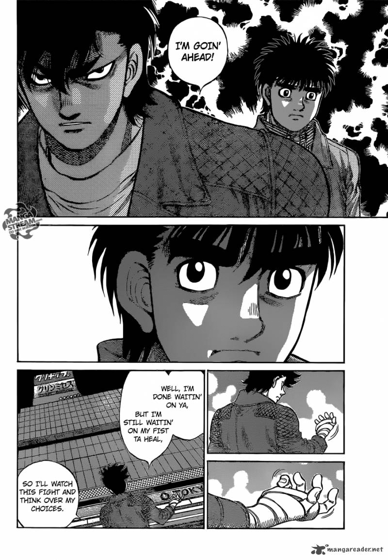 HAJIME NO IPPO Chapter 1126 - Page 16