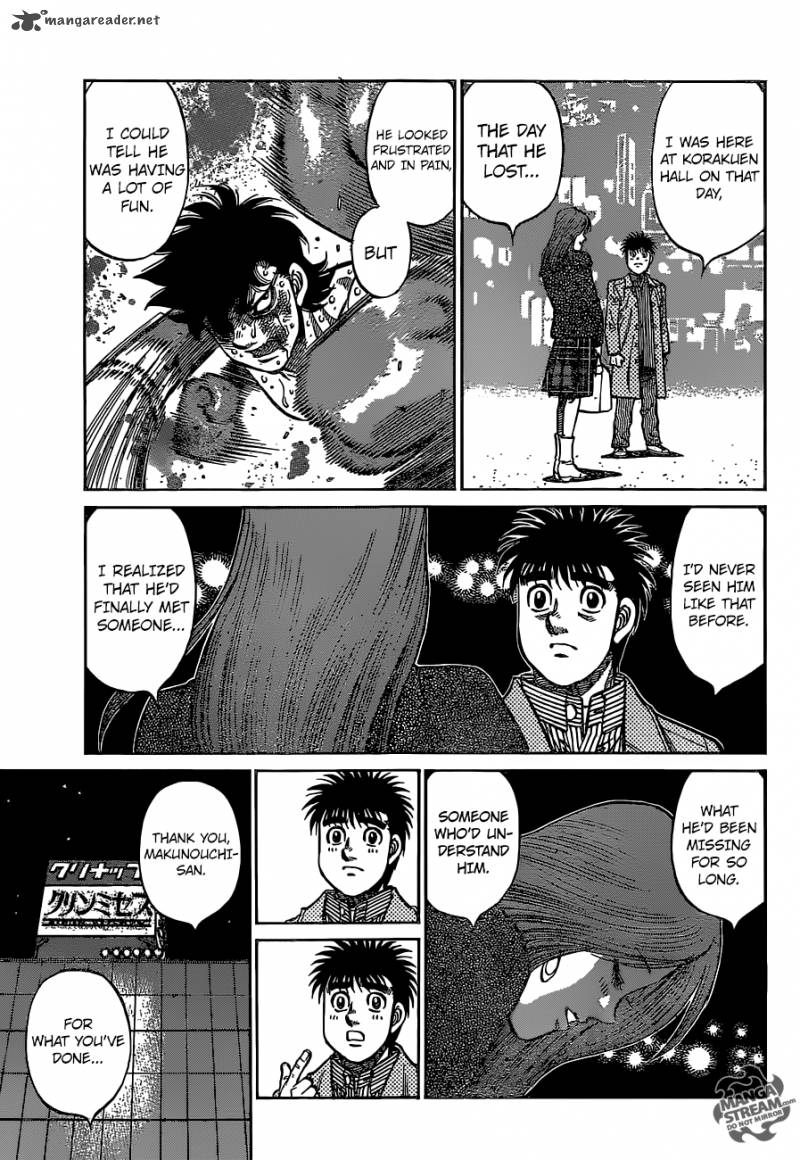 HAJIME NO IPPO Chapter 1127 - Page 16