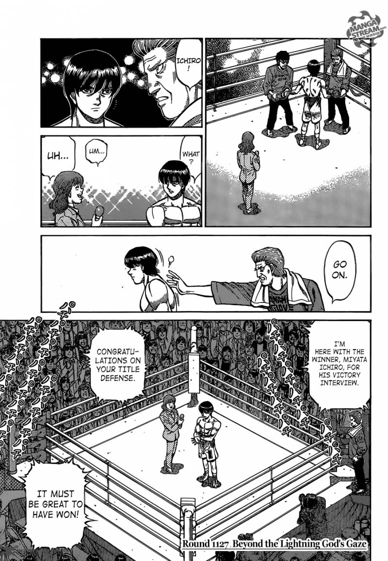 HAJIME NO IPPO Chapter 1127 - Page 4