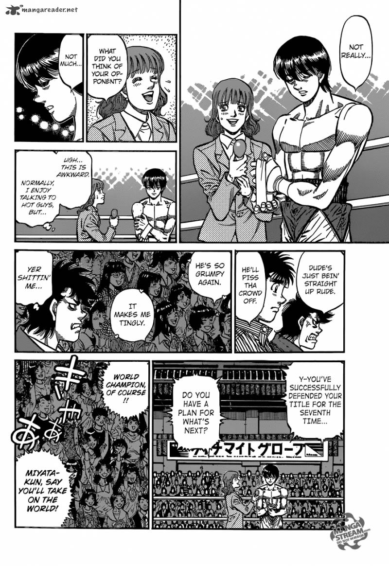 HAJIME NO IPPO Chapter 1127 - Page 5