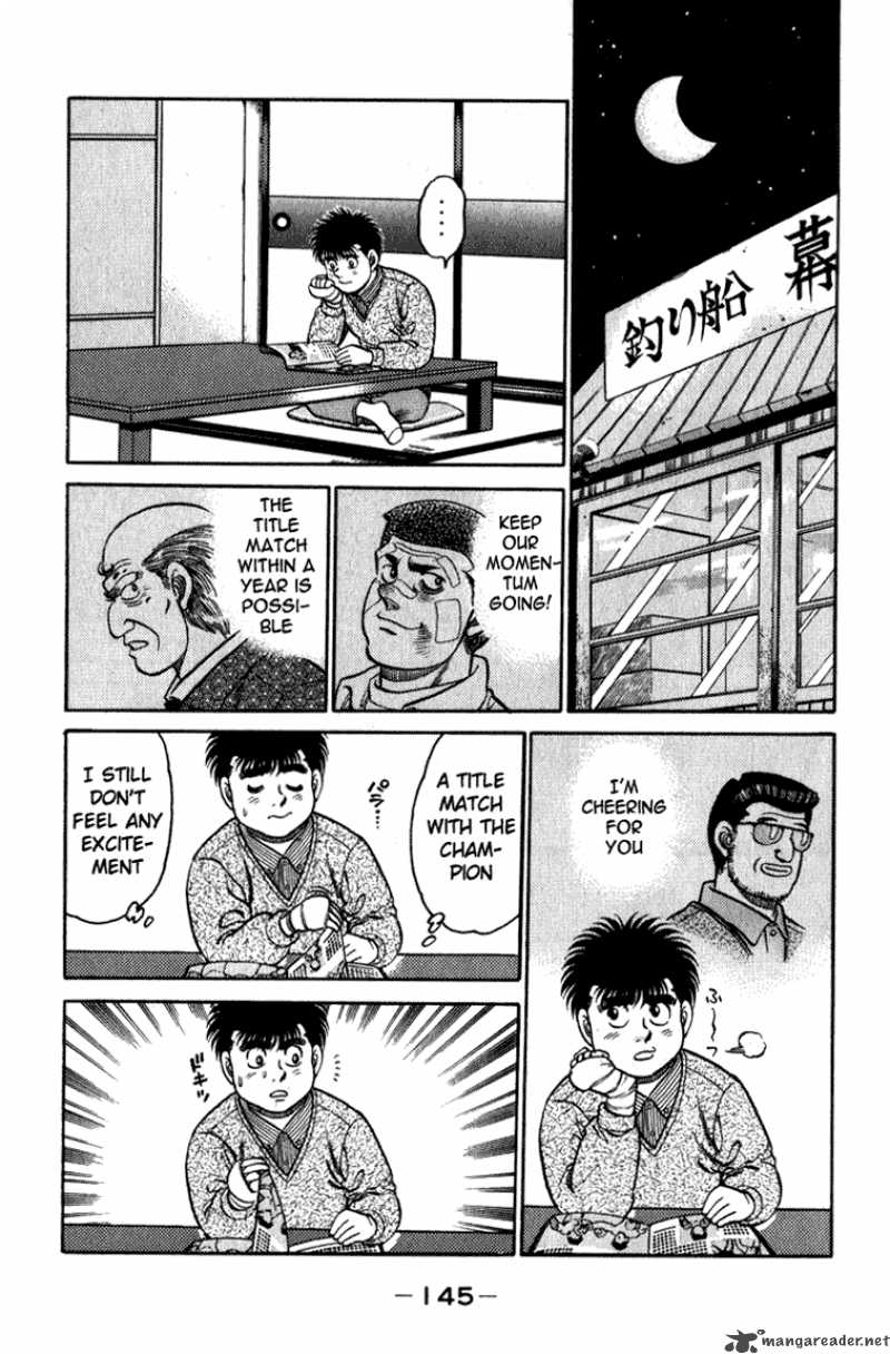 HAJIME NO IPPO Chapter 113 - Page 5