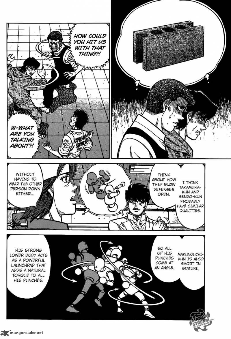 HAJIME NO IPPO Chapter 1131 - Page 12