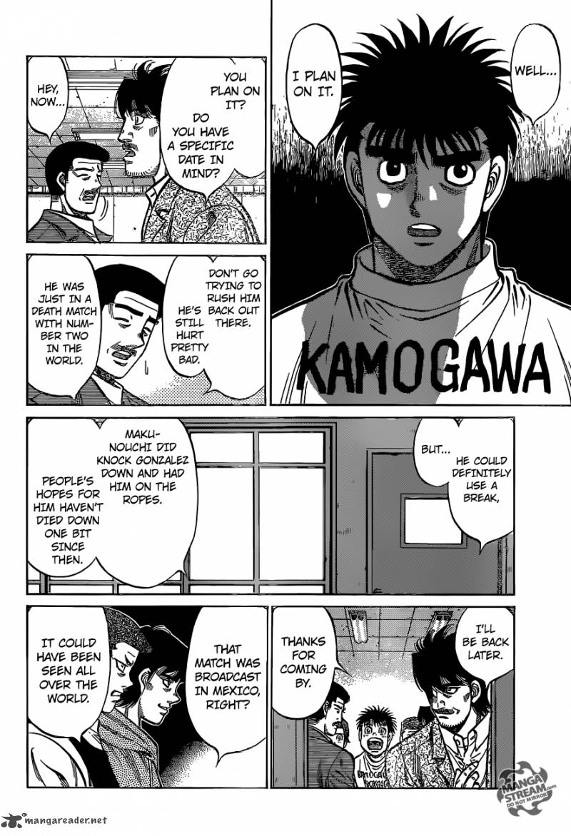 HAJIME NO IPPO Chapter 1133 - Page 8