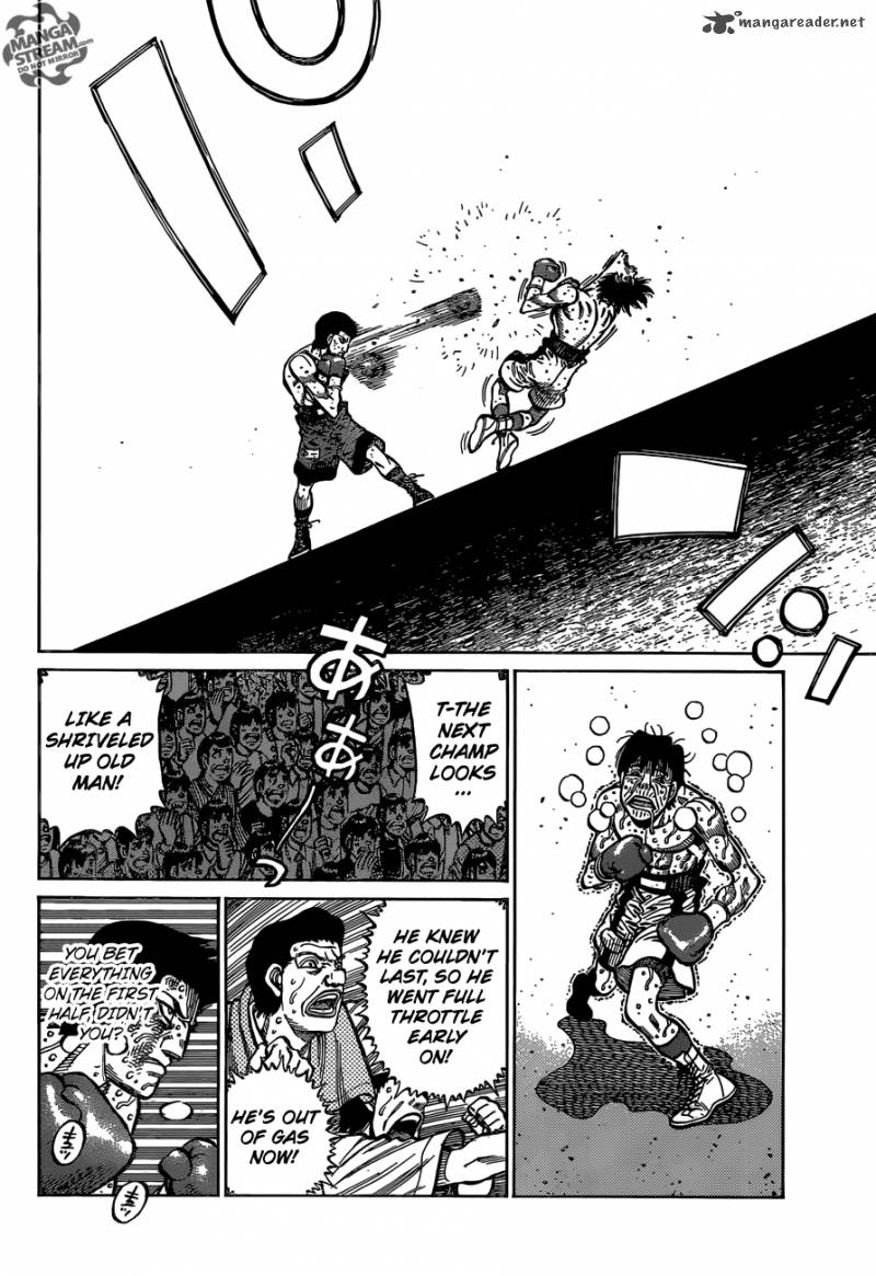 HAJIME NO IPPO Chapter 1137 - Page 10