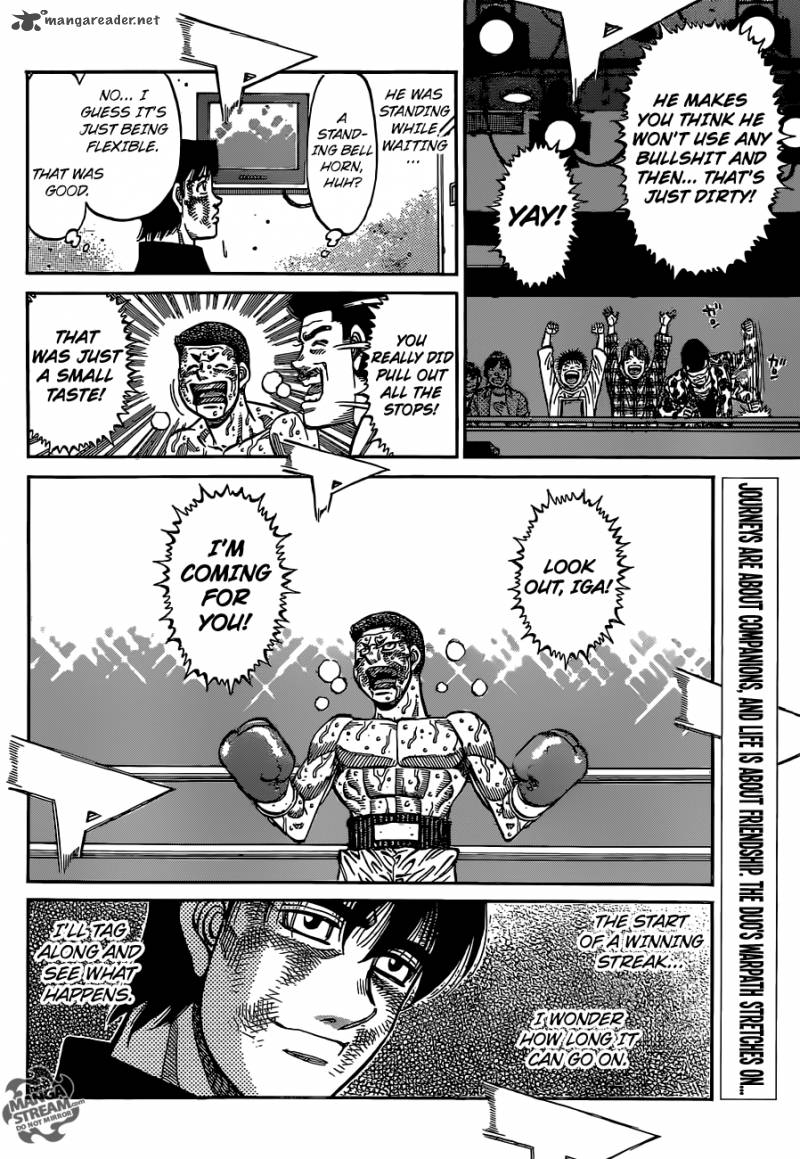 HAJIME NO IPPO Chapter 1139 - Page 18