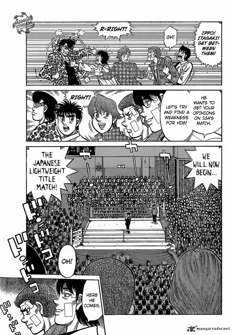 HAJIME NO IPPO Chapter 1140 - Page 3