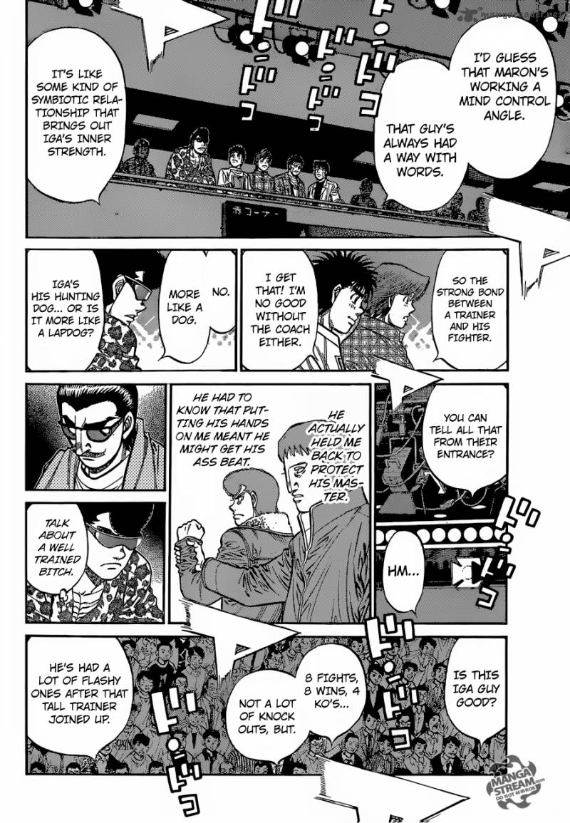 HAJIME NO IPPO Chapter 1140 - Page 6