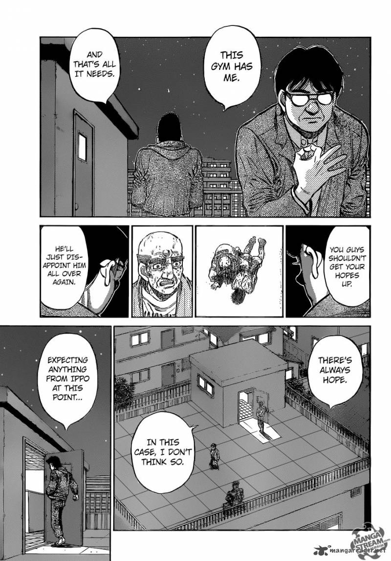 HAJIME NO IPPO Chapter 1146 - Page 15