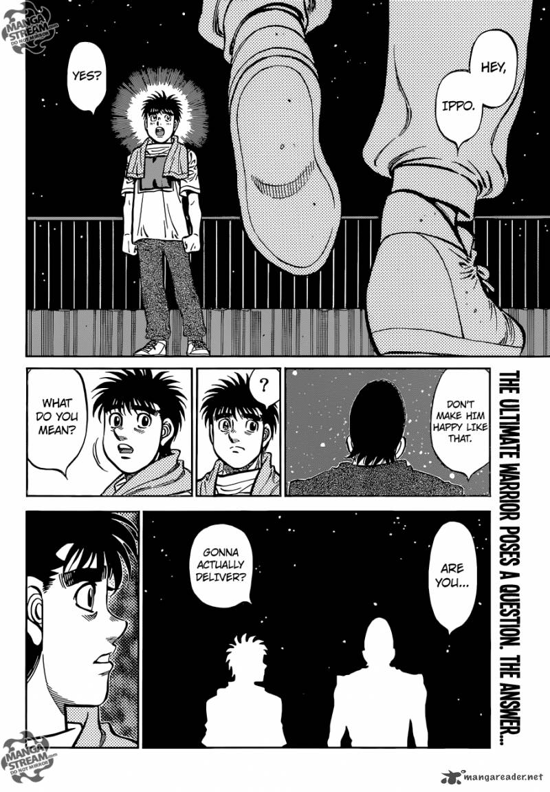 HAJIME NO IPPO Chapter 1150 - Page 12