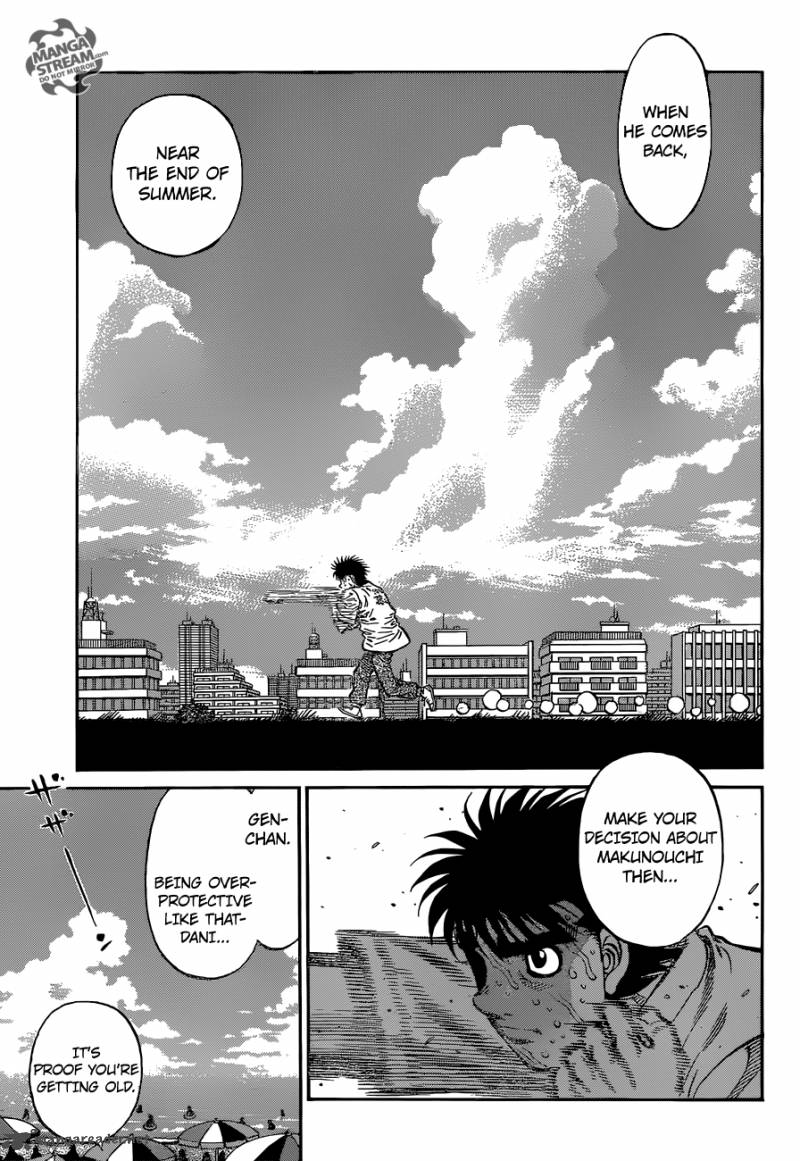 HAJIME NO IPPO Chapter 1155 - Page 17