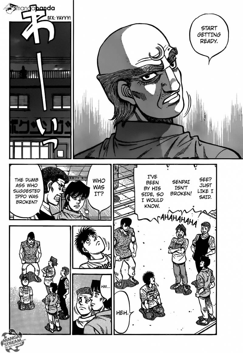 HAJIME NO IPPO Chapter 1164 - Page 4