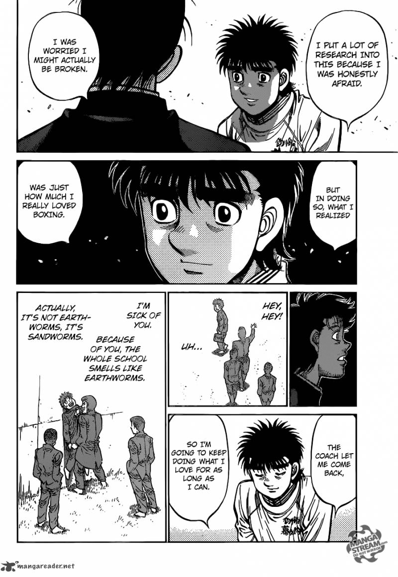 HAJIME NO IPPO Chapter 1165 - Page 10