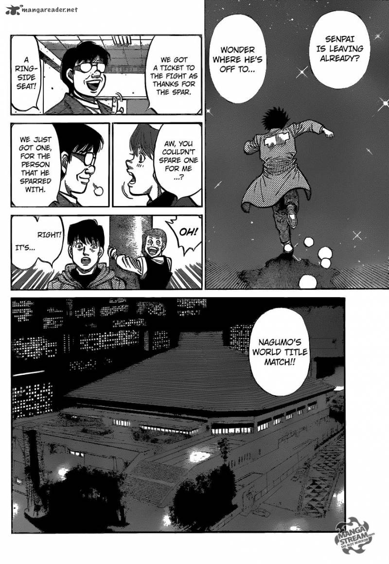 HAJIME NO IPPO Chapter 1167 - Page 15