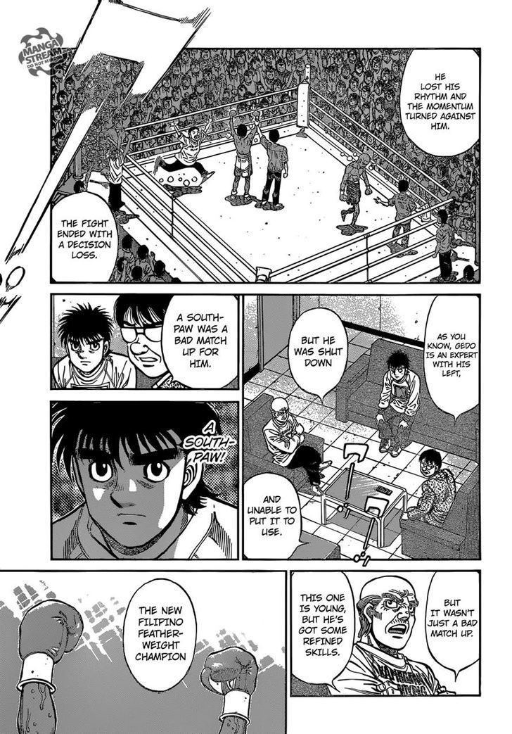 HAJIME NO IPPO Chapter 1174 - Page 3