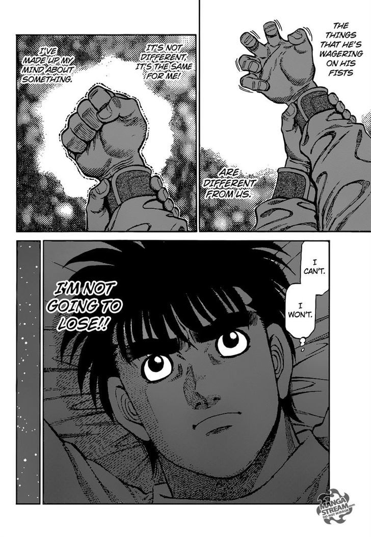 HAJIME NO IPPO Chapter 1177 - Page 14