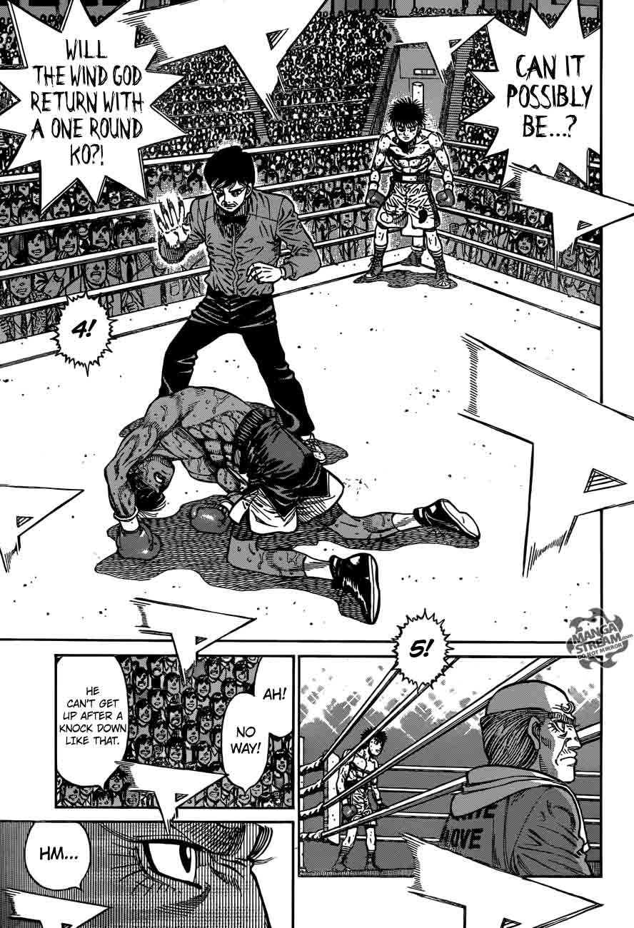 HAJIME NO IPPO Chapter 1182 - Page 3