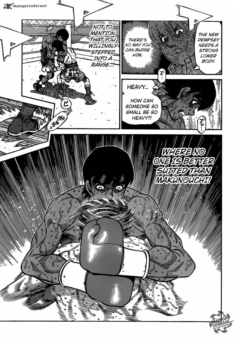 HAJIME NO IPPO Chapter 1185 - Page 15