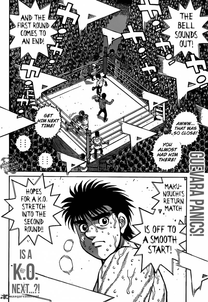 HAJIME NO IPPO Chapter 1185 - Page 18