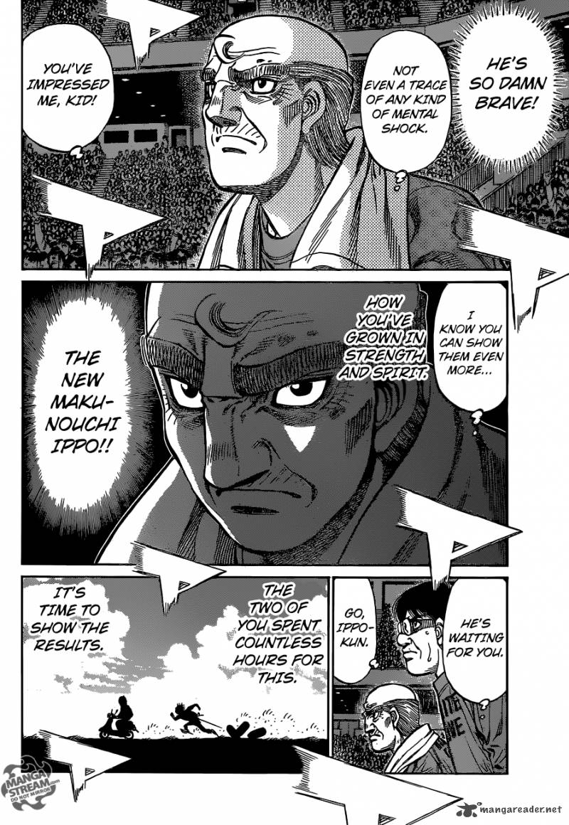 HAJIME NO IPPO Chapter 1186 - Page 15