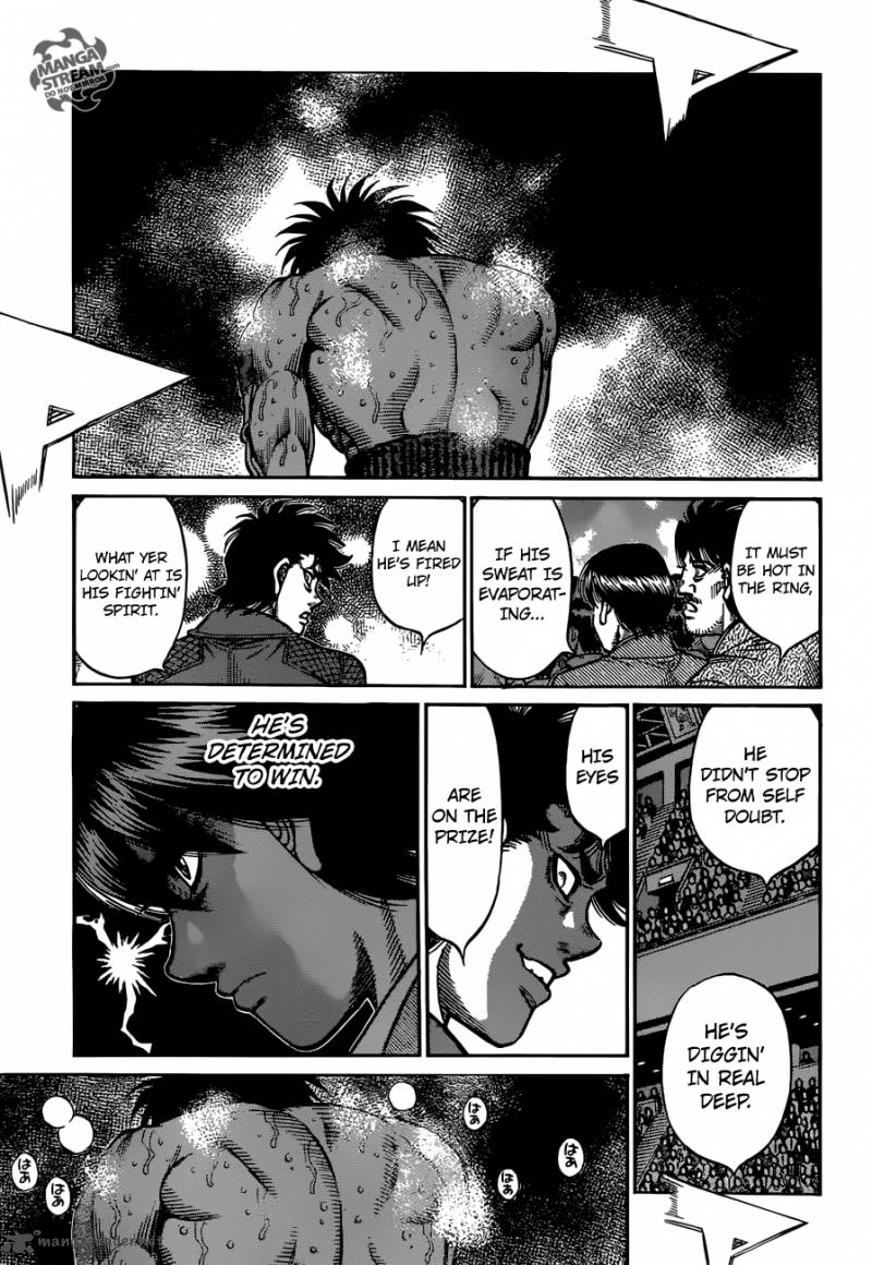 HAJIME NO IPPO Chapter 1187 - Page 15