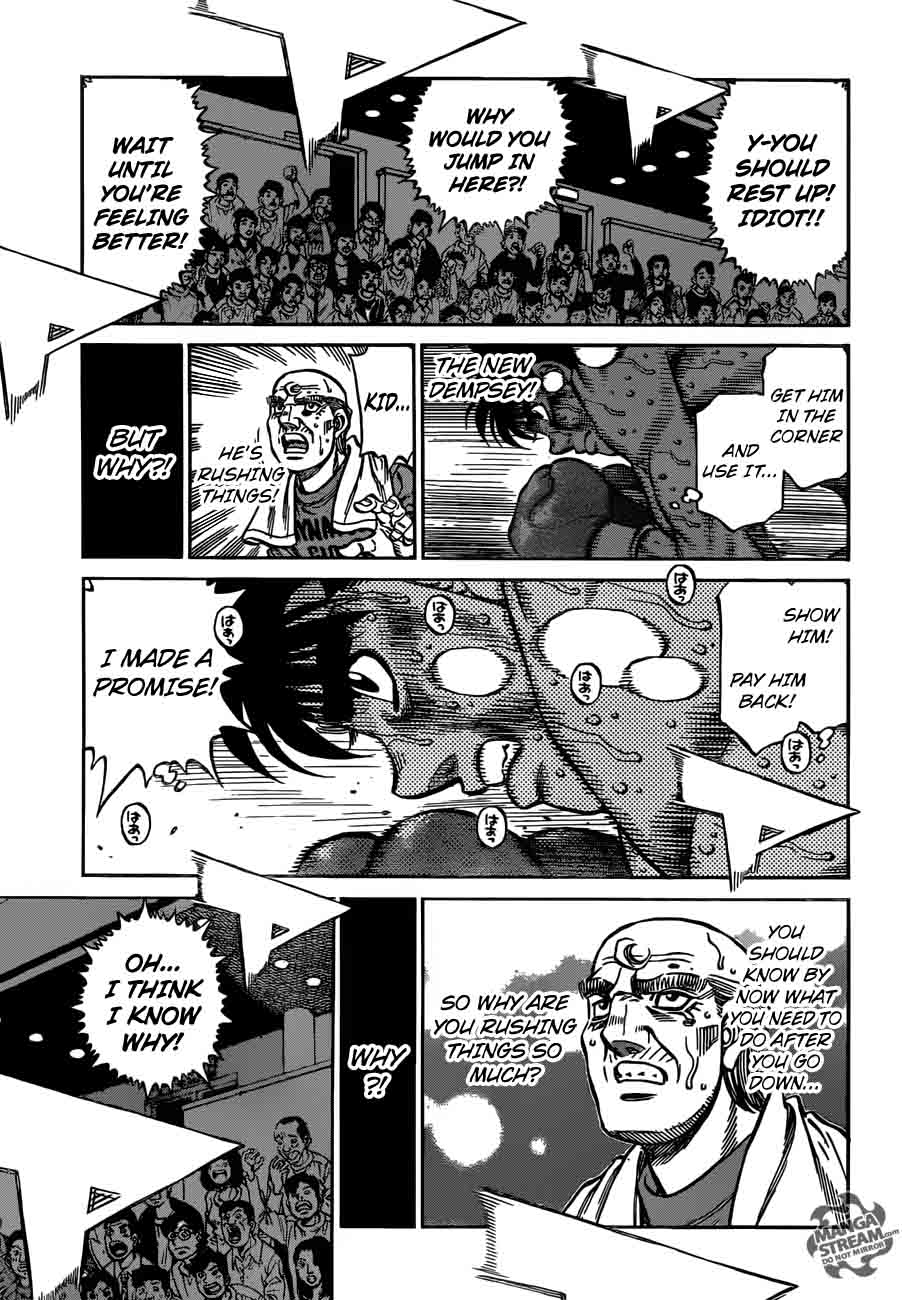 HAJIME NO IPPO Chapter 1196 - Page 9