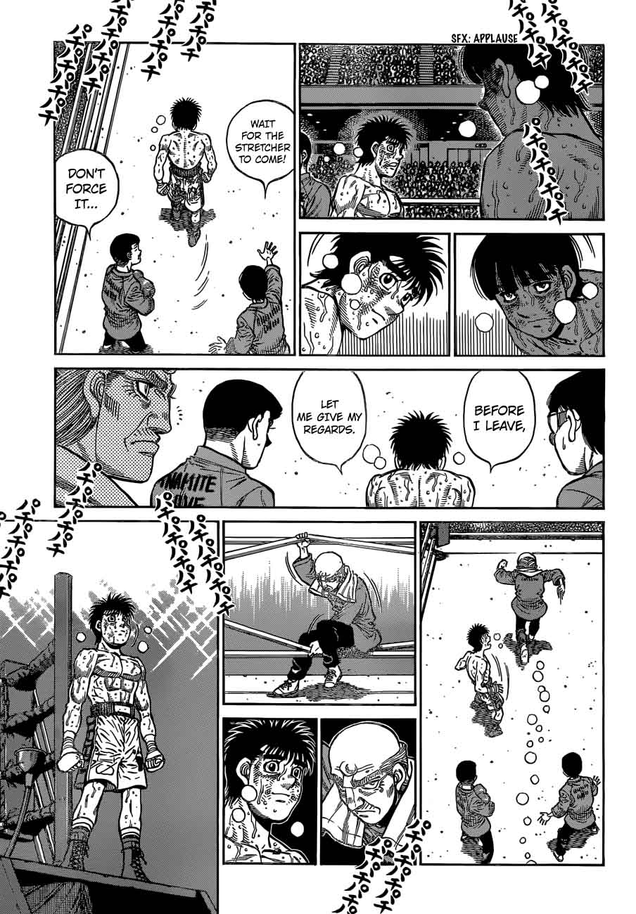 HAJIME NO IPPO Chapter 1203 - Page 11