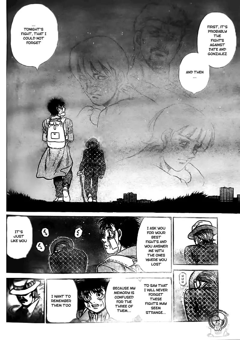 HAJIME NO IPPO Chapter 1206 - Page 8