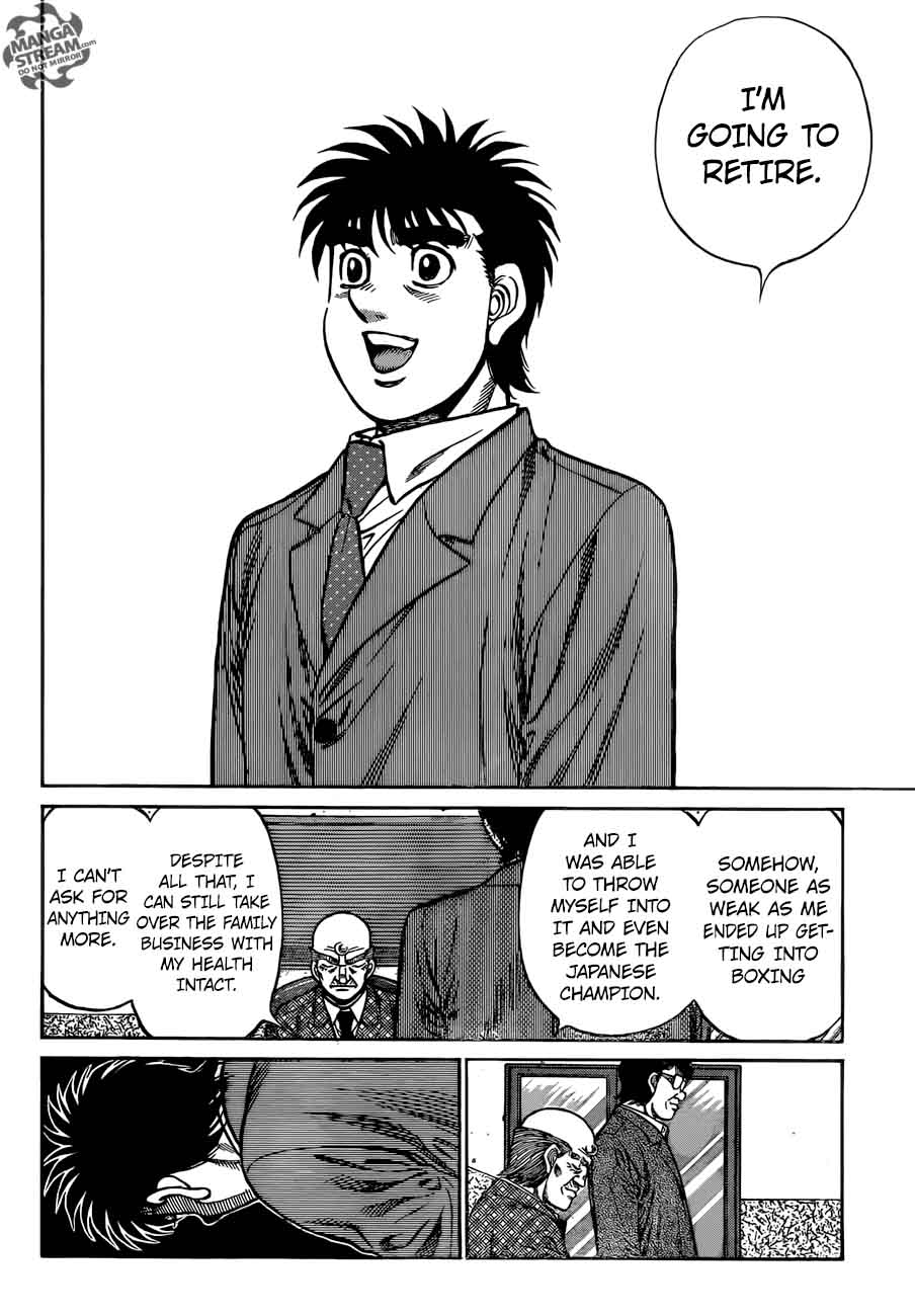 HAJIME NO IPPO Chapter 1208 - Page 10