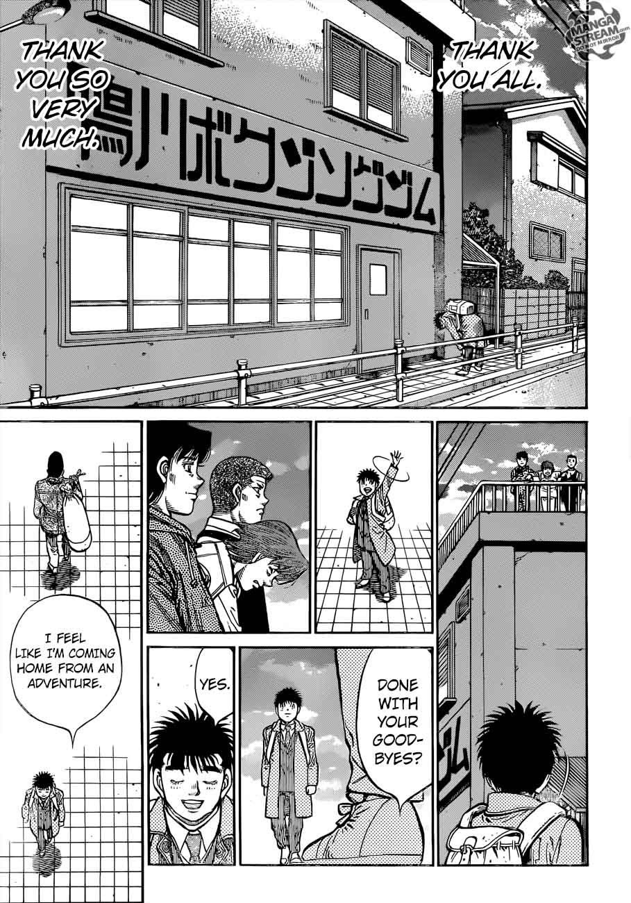 HAJIME NO IPPO Chapter 1208 - Page 11