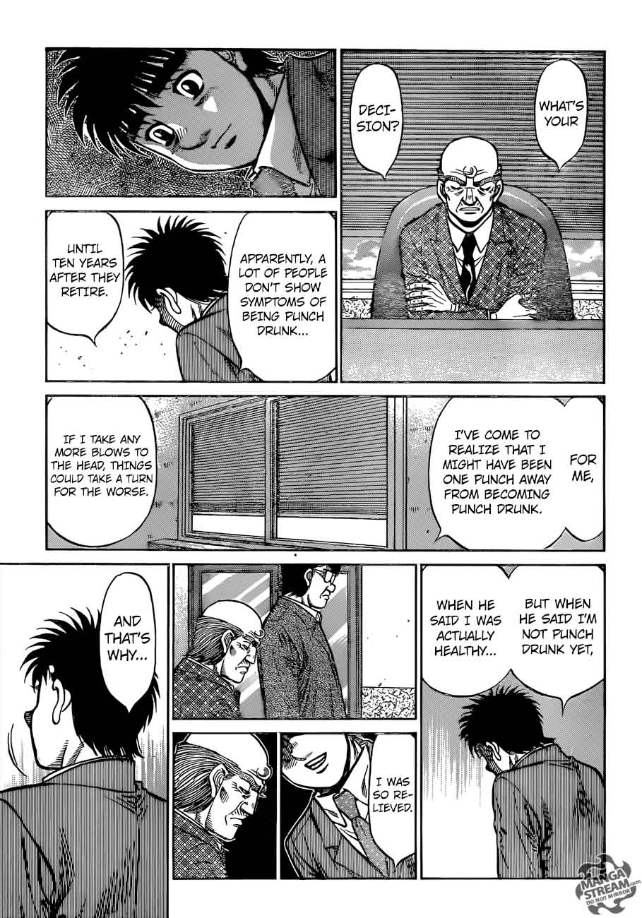 HAJIME NO IPPO Chapter 1208 - Page 9