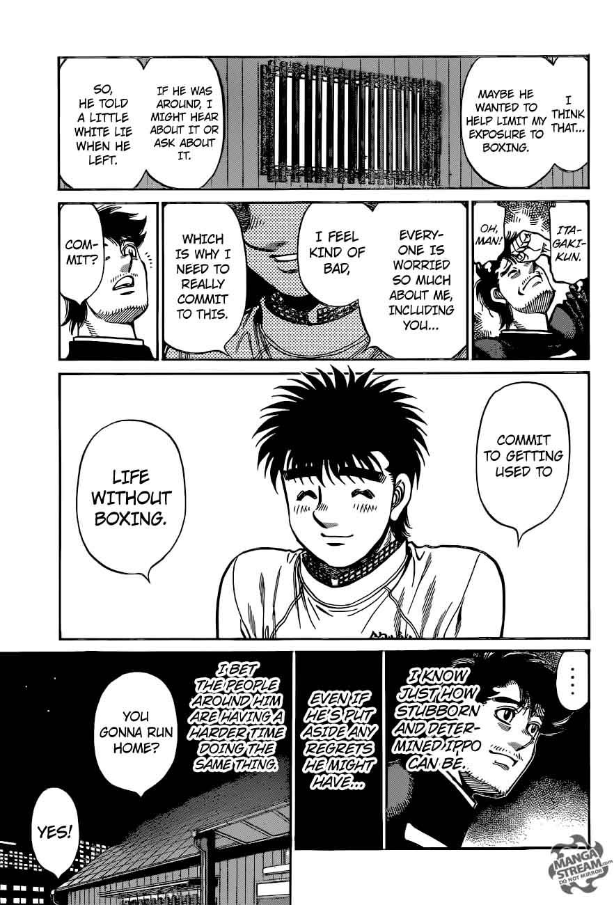 HAJIME NO IPPO Chapter 1211 - Page 11