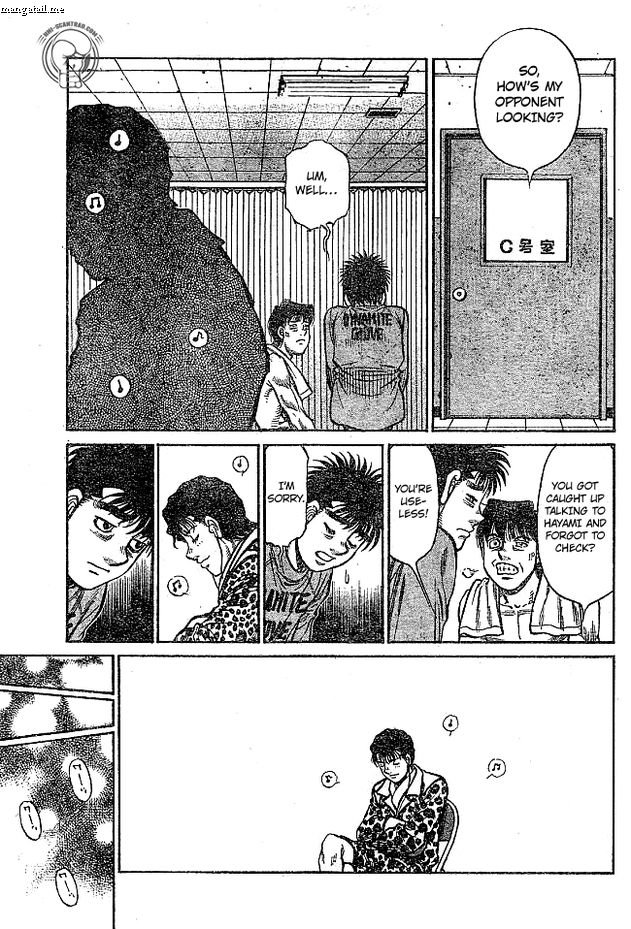 HAJIME NO IPPO Chapter 1218 - Page 11