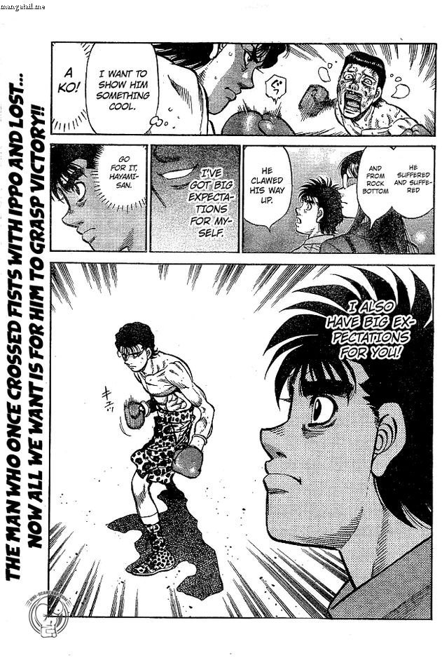 HAJIME NO IPPO Chapter 1219 - Page 13