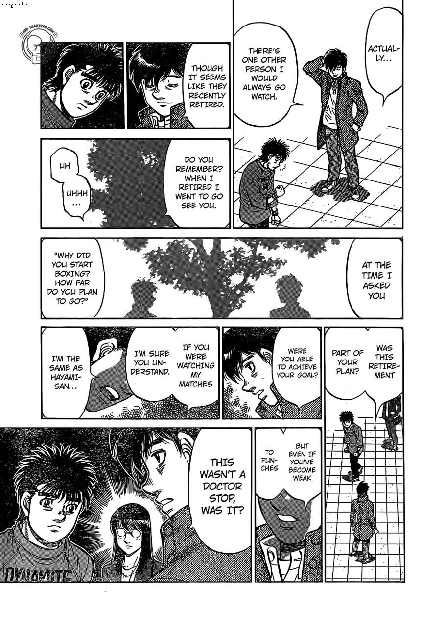 HAJIME NO IPPO Chapter 1221 - Page 11