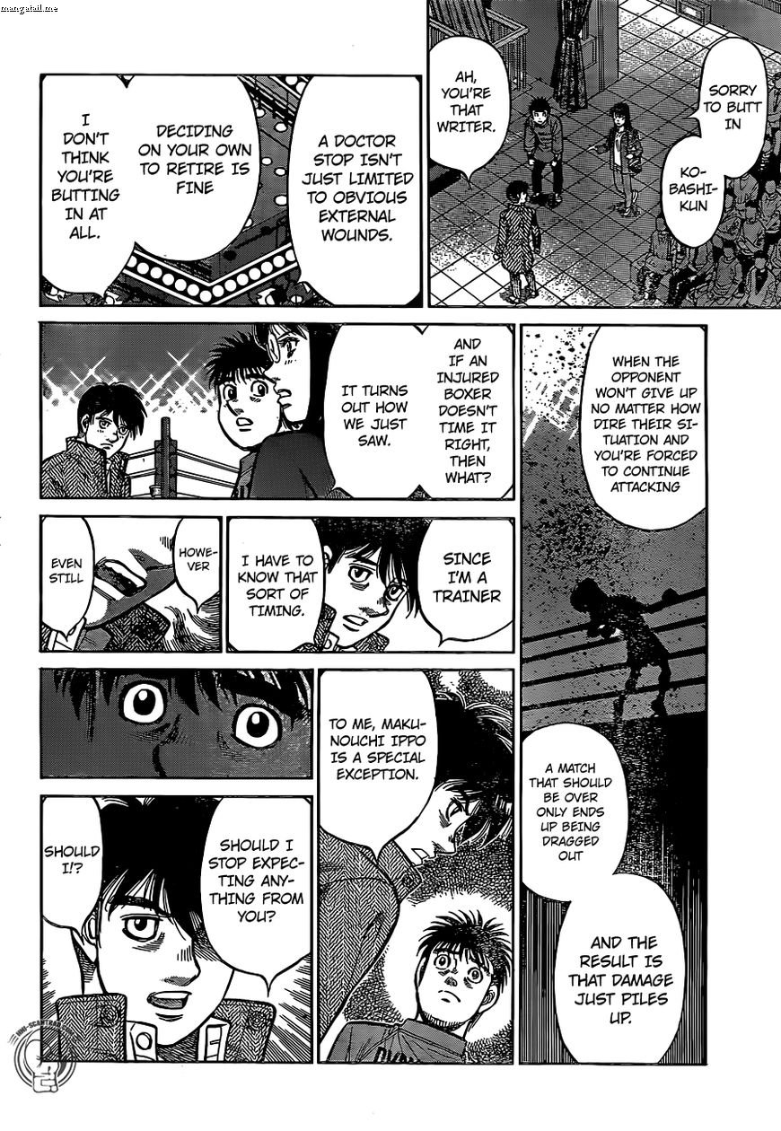 HAJIME NO IPPO Chapter 1221 - Page 12