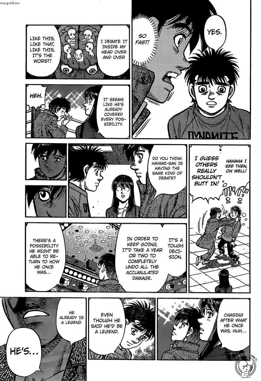 HAJIME NO IPPO Chapter 1221 - Page 13