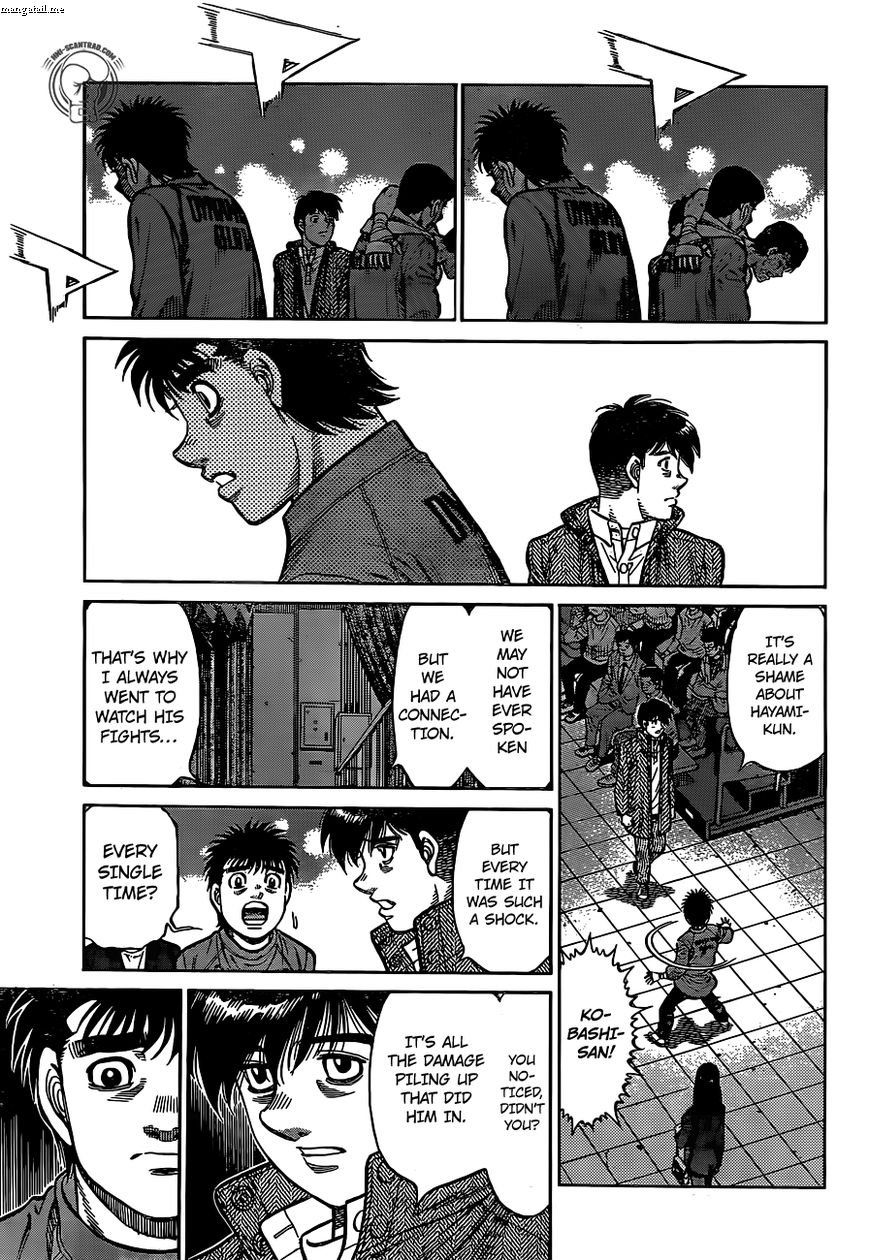 HAJIME NO IPPO Chapter 1221 - Page 9