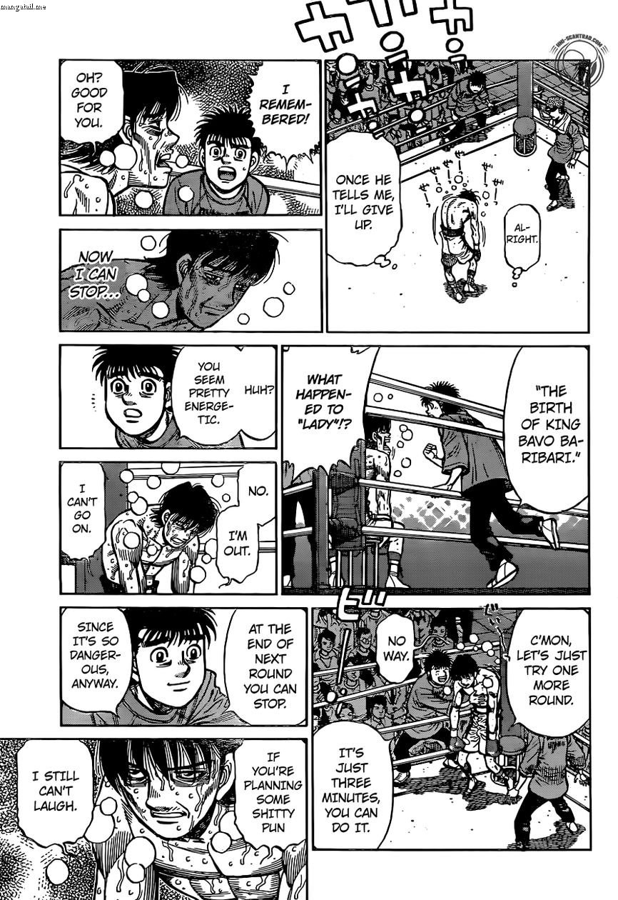 HAJIME NO IPPO Chapter 1223 - Page 11