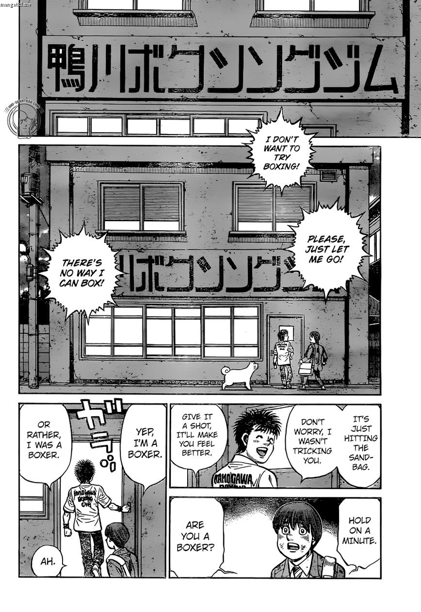 HAJIME NO IPPO Chapter 1228 - Page 8